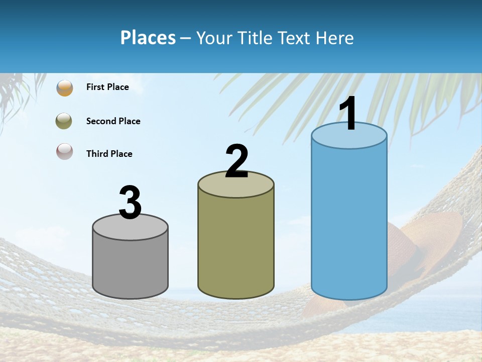 Sea Caucasian Senior PowerPoint Template