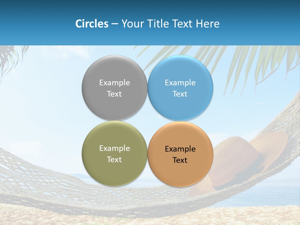 Sea Caucasian Senior PowerPoint Template