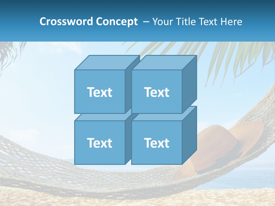 Sea Caucasian Senior PowerPoint Template