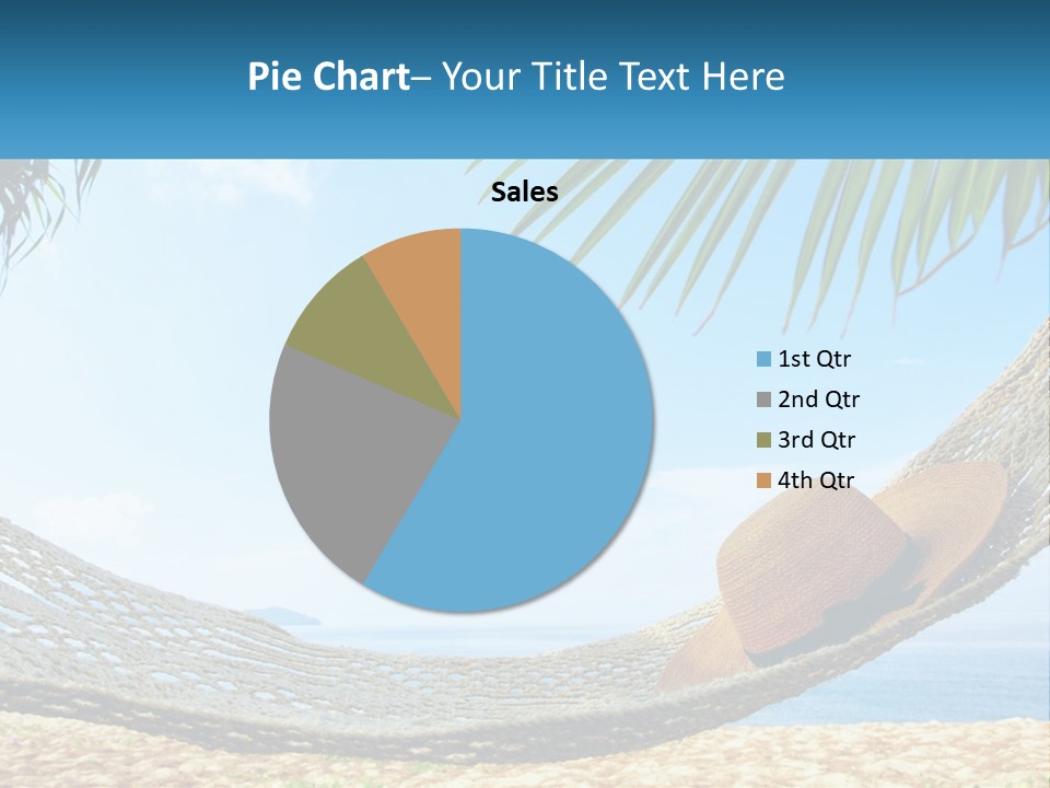 Sea Caucasian Senior PowerPoint Template