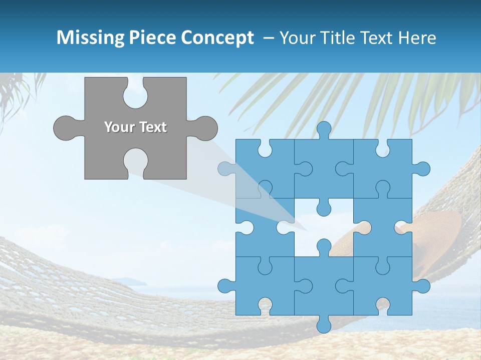 Sea Caucasian Senior PowerPoint Template