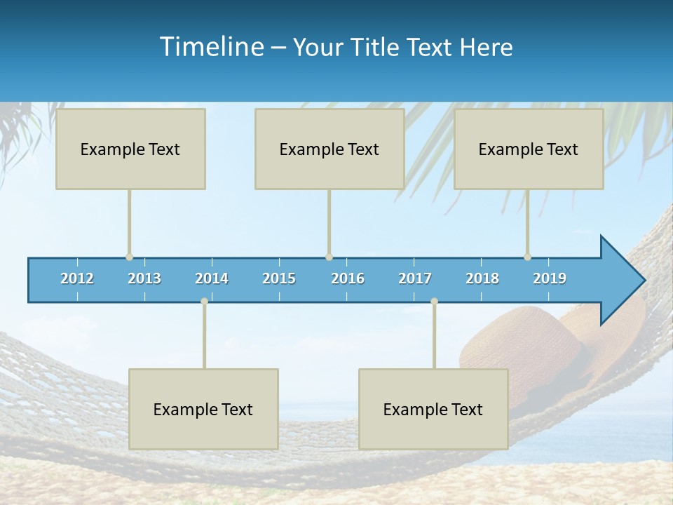 Sea Caucasian Senior PowerPoint Template