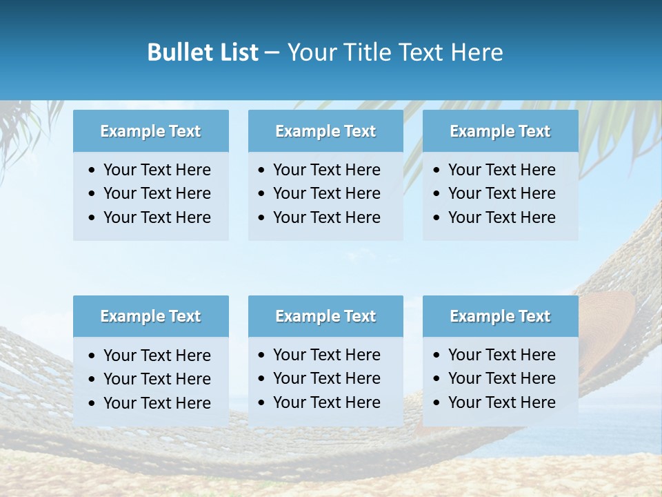 Sea Caucasian Senior PowerPoint Template