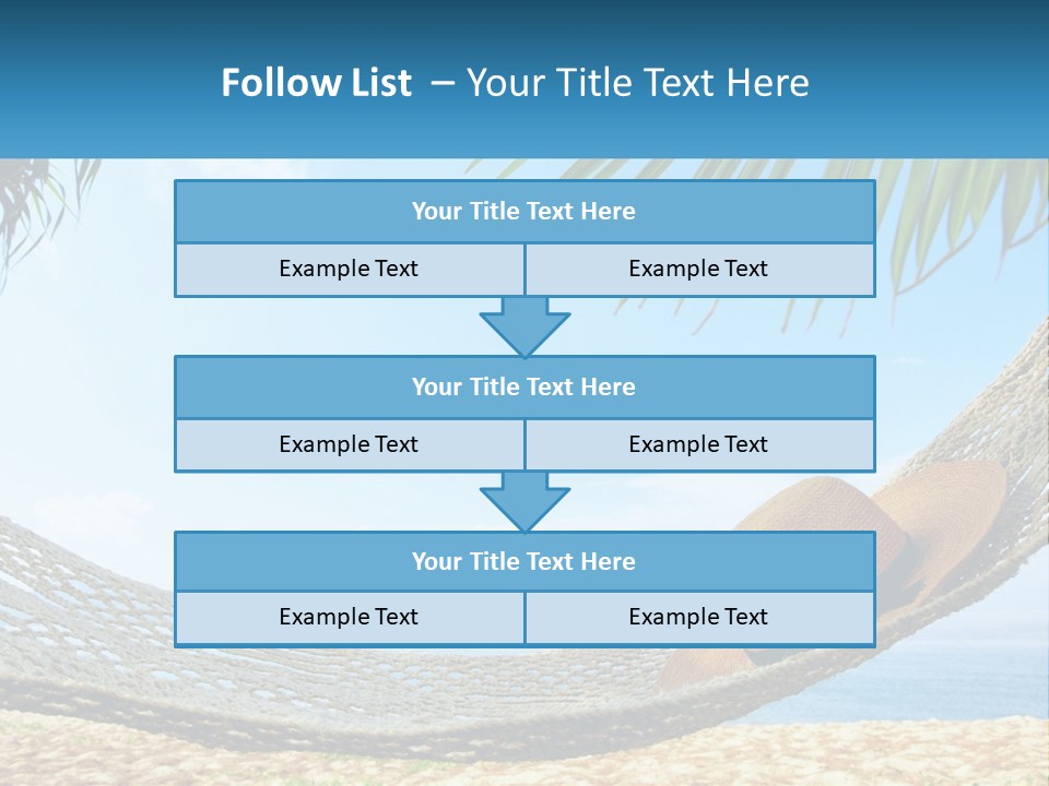 Sea Caucasian Senior PowerPoint Template