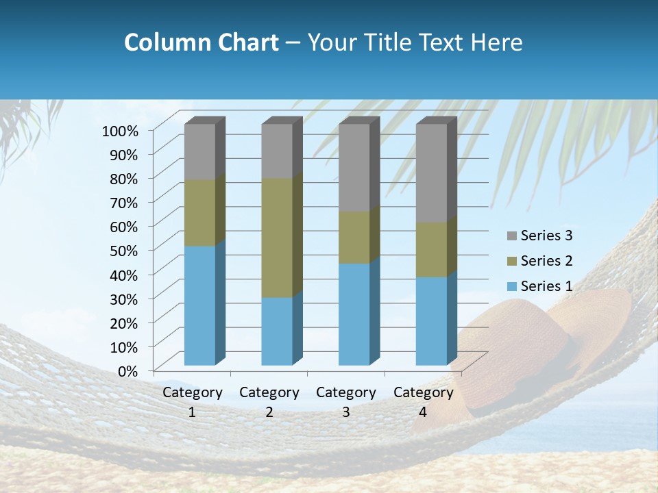 Sea Caucasian Senior PowerPoint Template