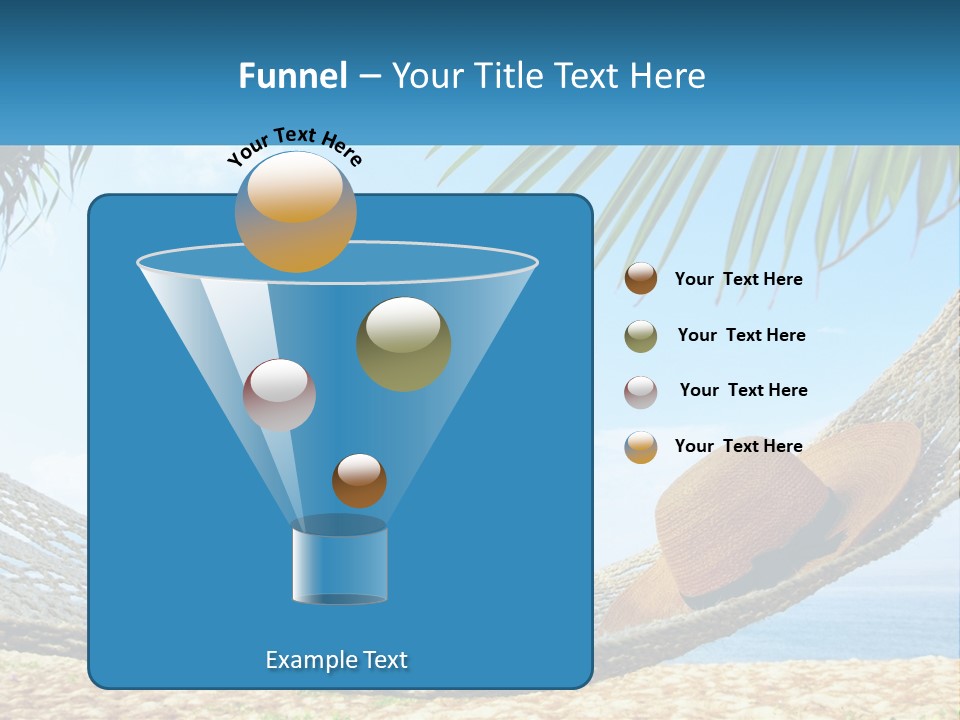 Sea Caucasian Senior PowerPoint Template