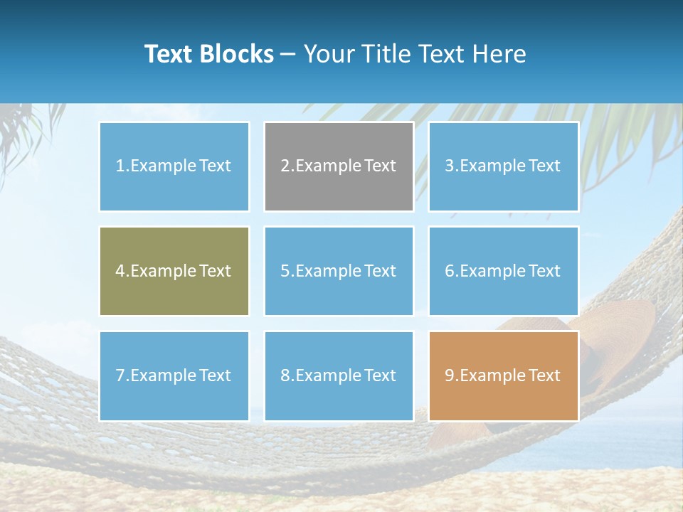 Sea Caucasian Senior PowerPoint Template