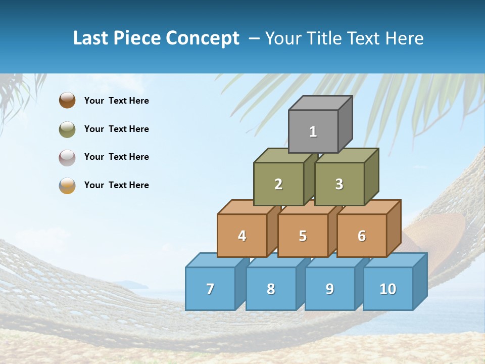 Sea Caucasian Senior PowerPoint Template