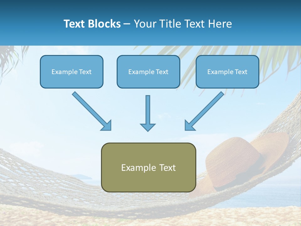Sea Caucasian Senior PowerPoint Template