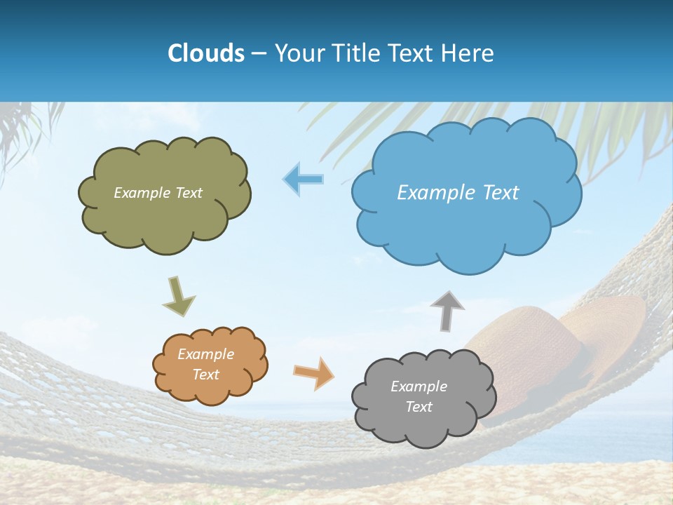 Sea Caucasian Senior PowerPoint Template