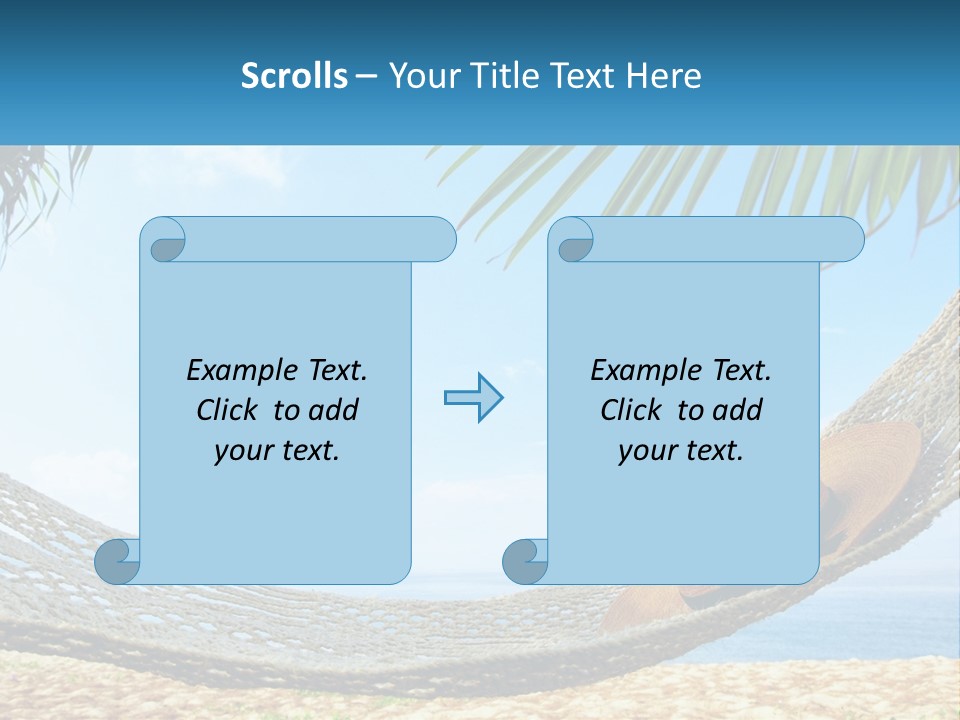 Sea Caucasian Senior PowerPoint Template