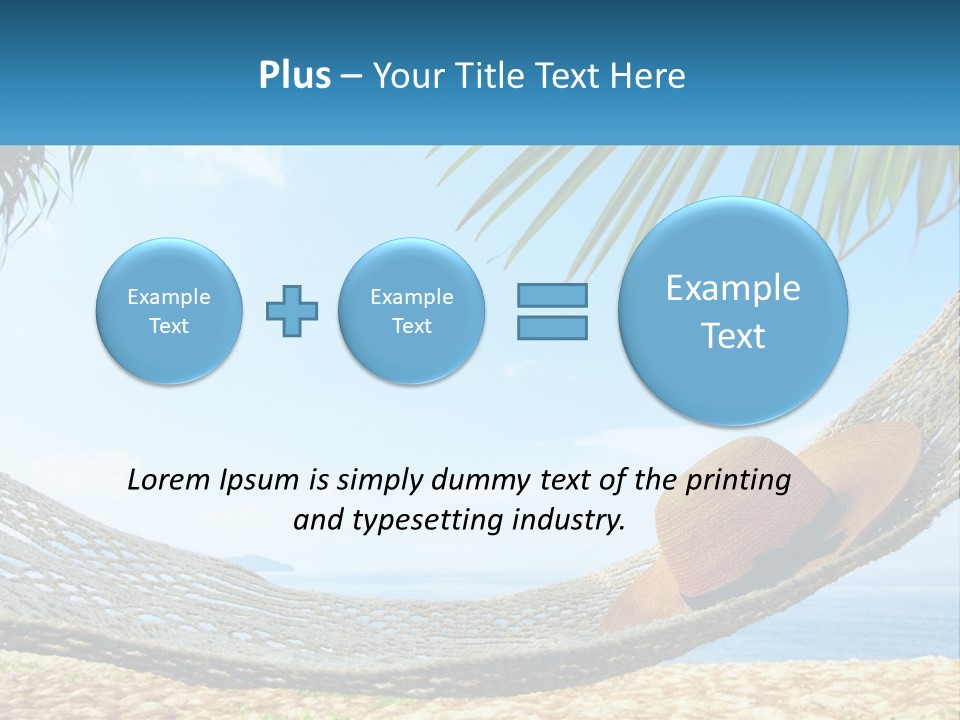 Sea Caucasian Senior PowerPoint Template