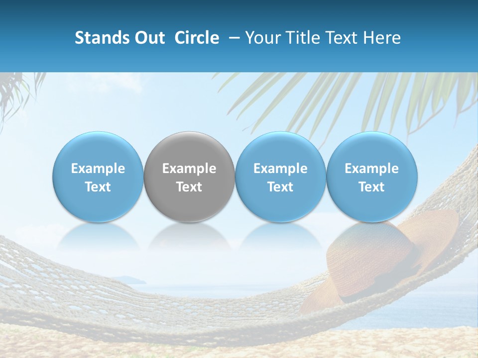 Sea Caucasian Senior PowerPoint Template