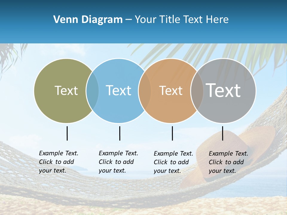 Sea Caucasian Senior PowerPoint Template