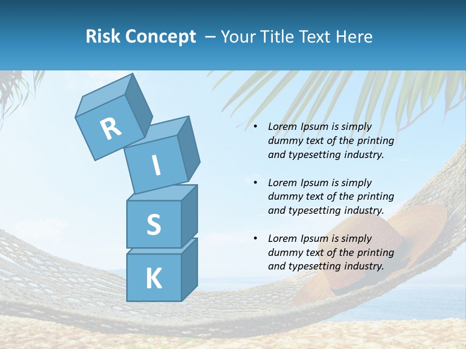 Sea Caucasian Senior PowerPoint Template