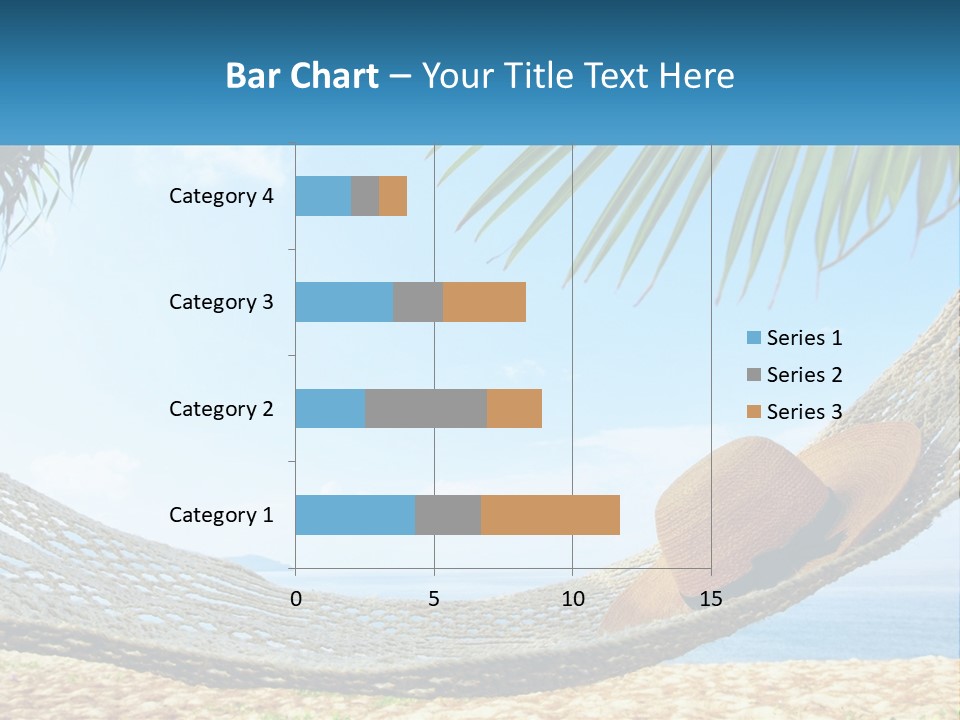 Sea Caucasian Senior PowerPoint Template