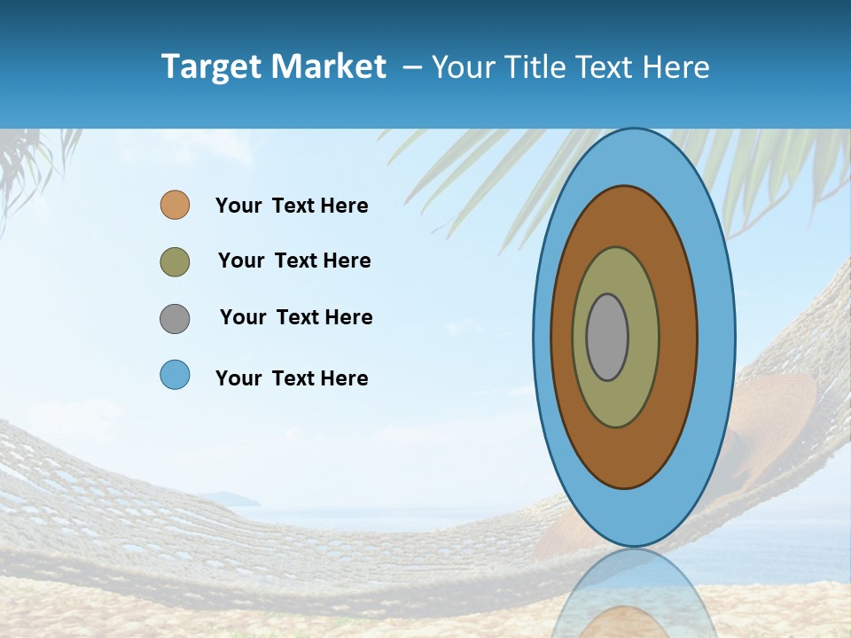Sea Caucasian Senior PowerPoint Template