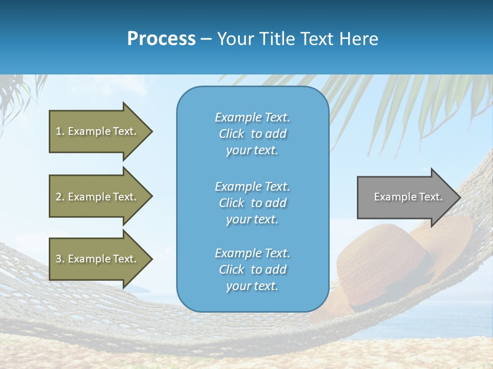 Sea Caucasian Senior PowerPoint Template