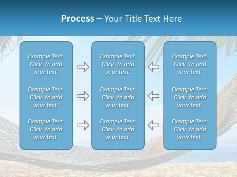 Sea Caucasian Senior PowerPoint Template