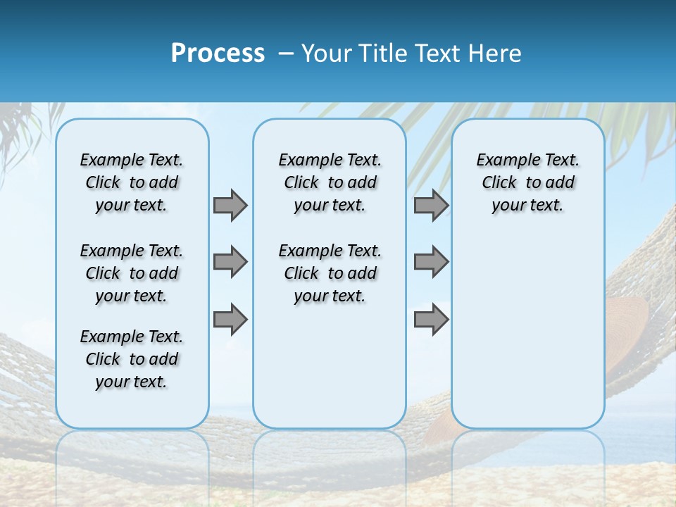 Sea Caucasian Senior PowerPoint Template