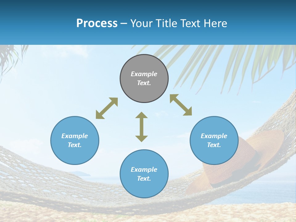 Sea Caucasian Senior PowerPoint Template