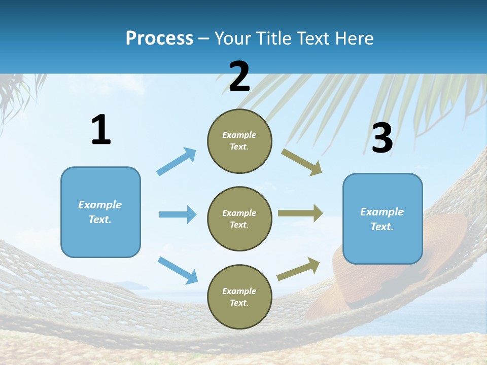 Sea Caucasian Senior PowerPoint Template