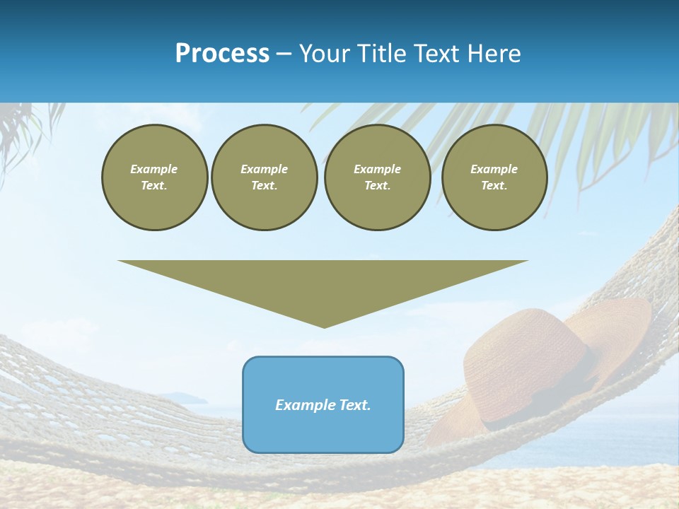 Sea Caucasian Senior PowerPoint Template