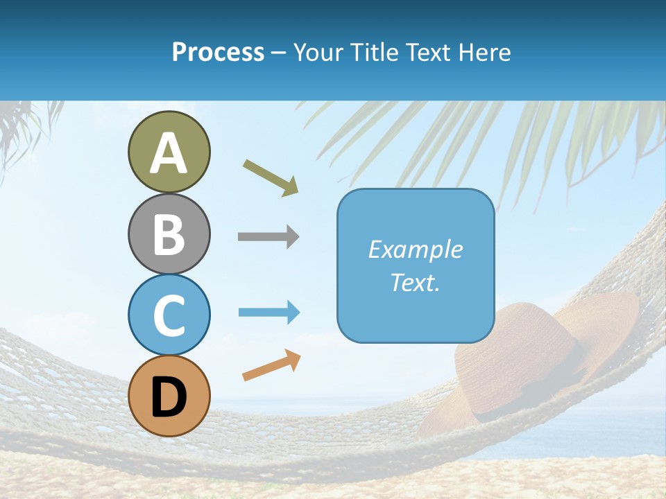 Sea Caucasian Senior PowerPoint Template