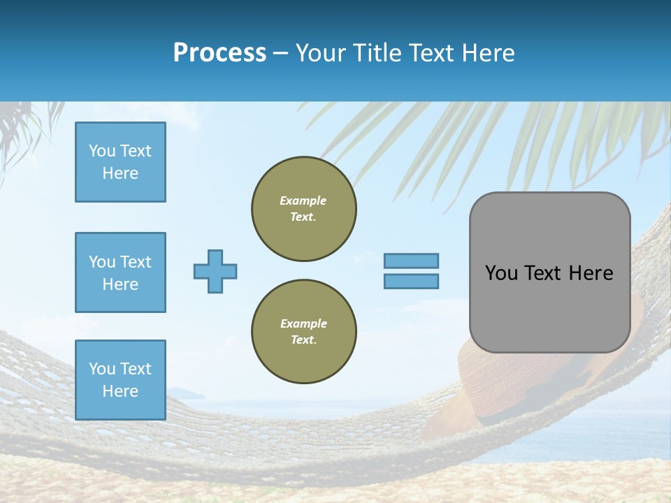 Sea Caucasian Senior PowerPoint Template