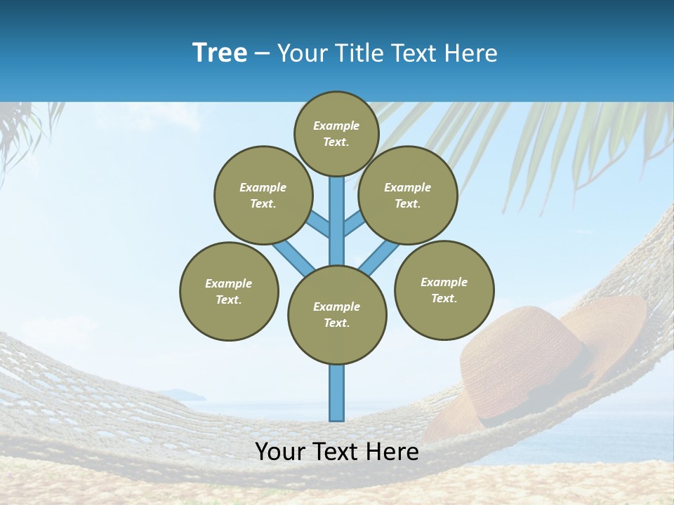 Sea Caucasian Senior PowerPoint Template