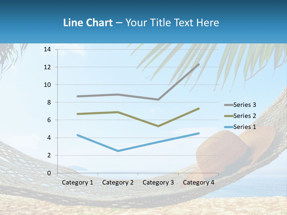Sea Caucasian Senior PowerPoint Template
