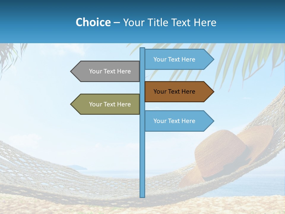 Sea Caucasian Senior PowerPoint Template