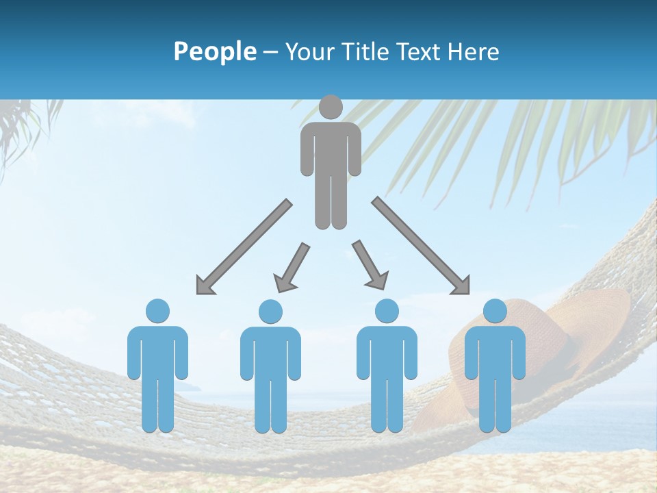 Sea Caucasian Senior PowerPoint Template