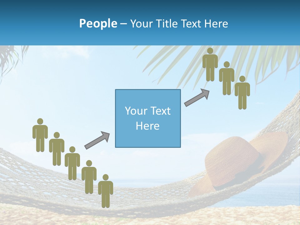 Sea Caucasian Senior PowerPoint Template