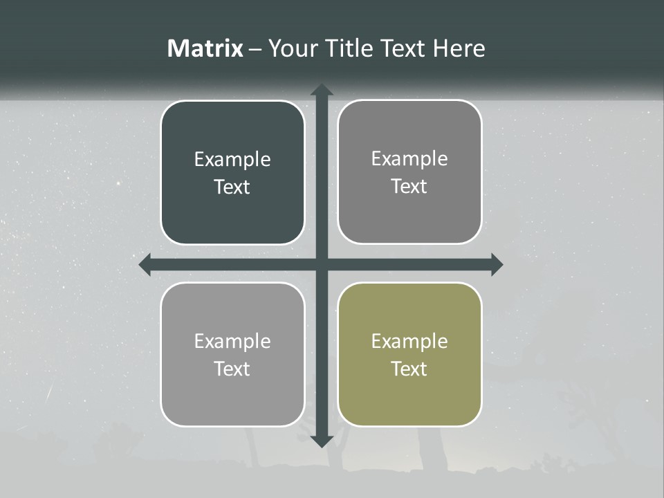 Retirement White Portrait PowerPoint Template