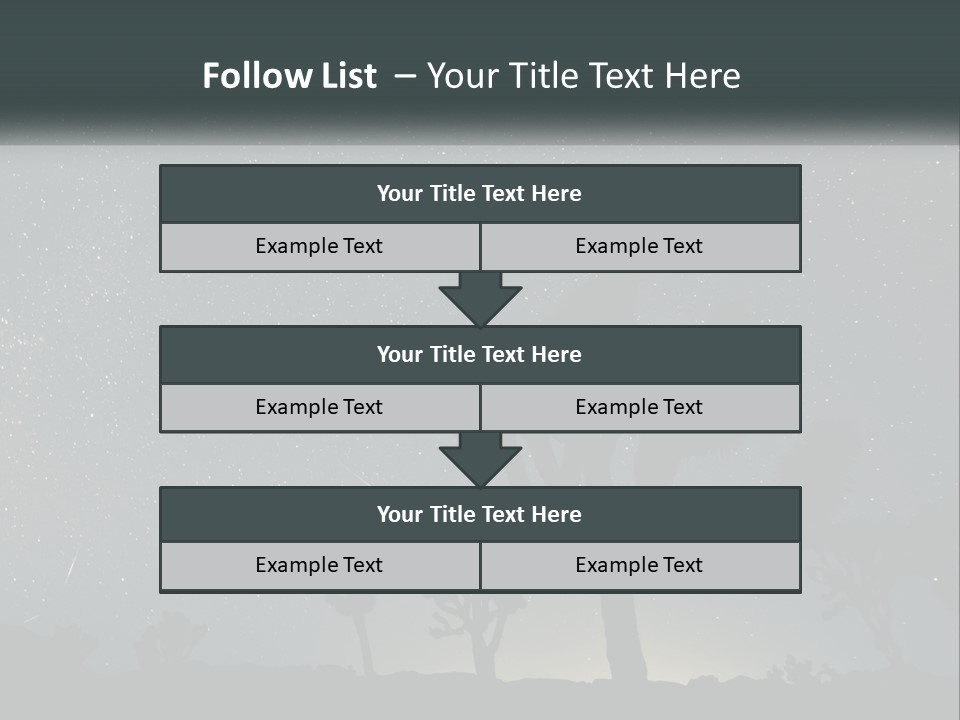 Retirement White Portrait PowerPoint Template