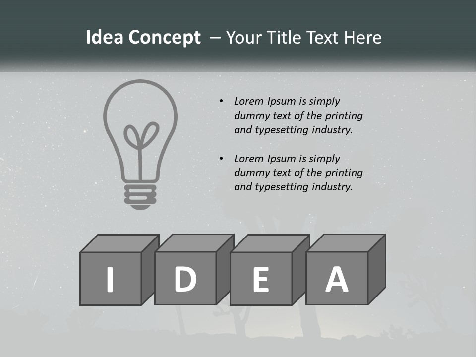 Retirement White Portrait PowerPoint Template