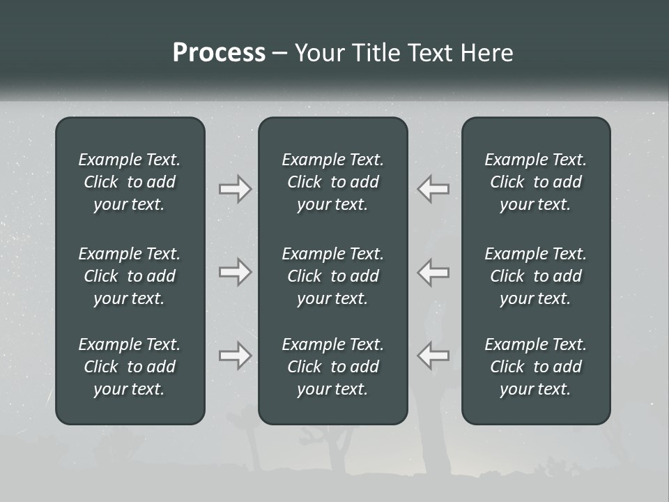 Retirement White Portrait PowerPoint Template