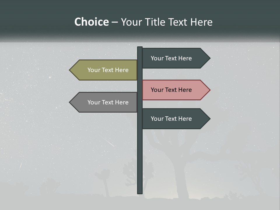 Retirement White Portrait PowerPoint Template