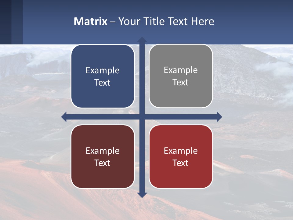 Mother White Sunset PowerPoint Template