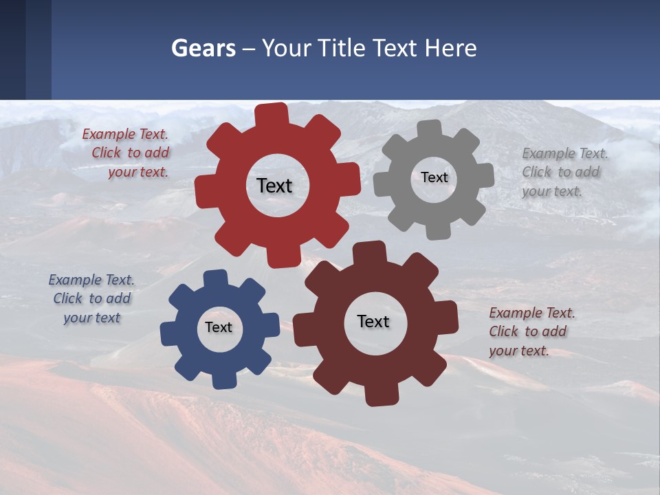 Mother White Sunset PowerPoint Template