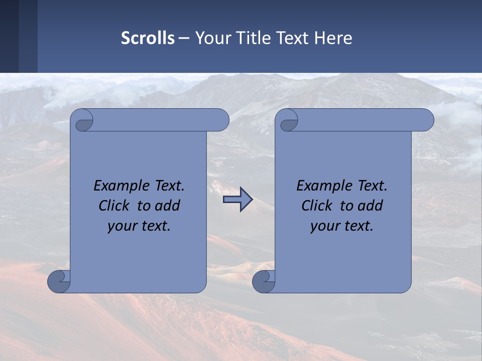 Mother White Sunset PowerPoint Template