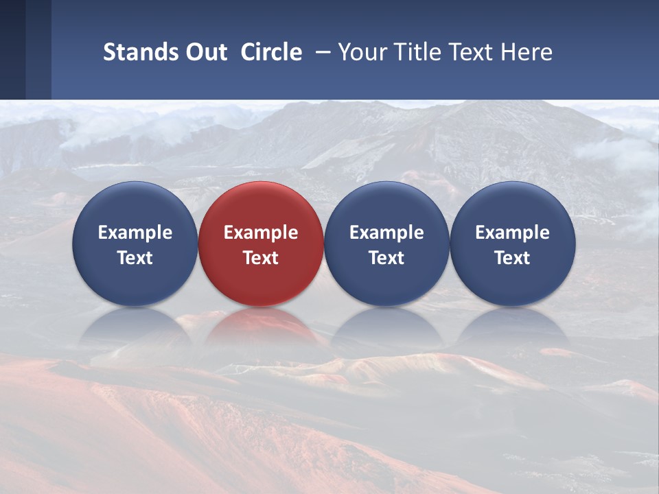 Mother White Sunset PowerPoint Template