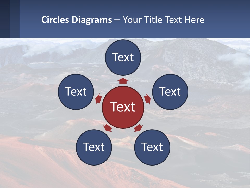 Mother White Sunset PowerPoint Template