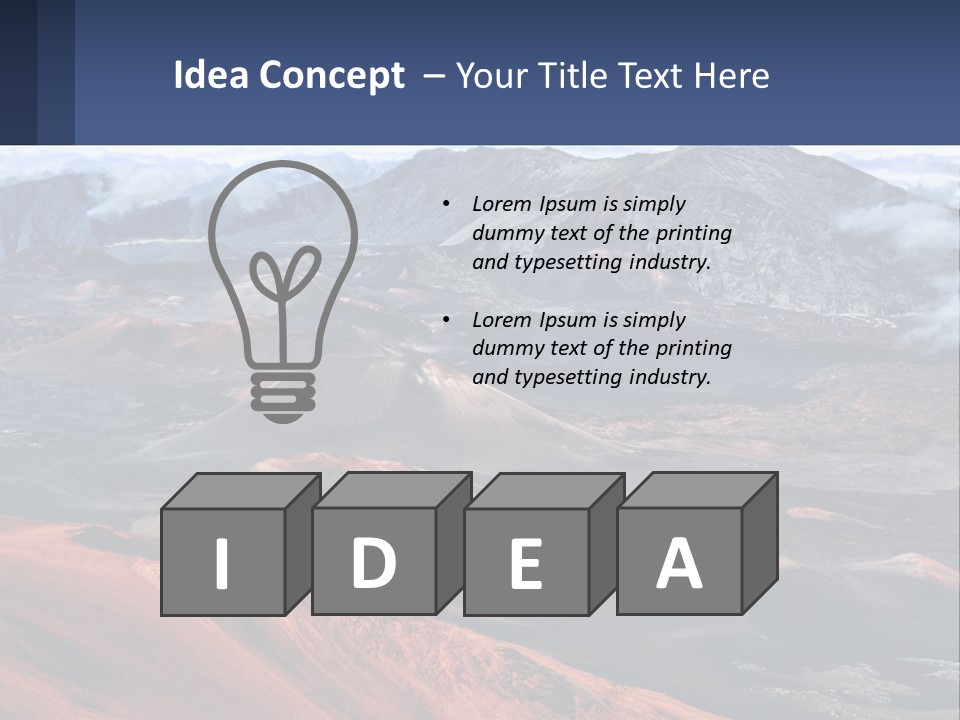 Mother White Sunset PowerPoint Template