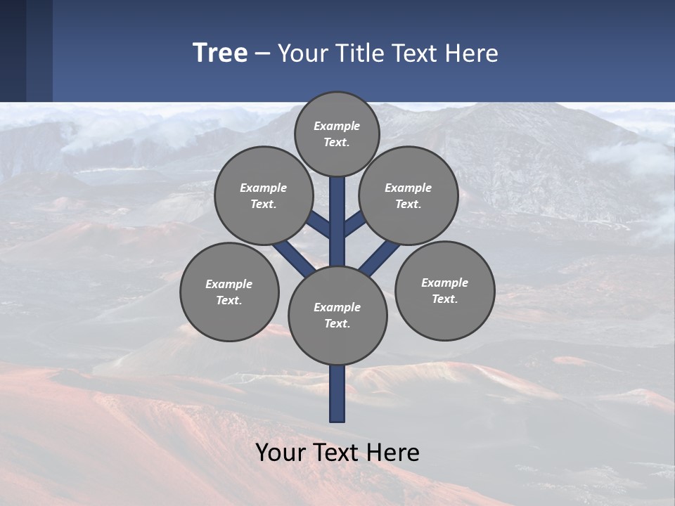 Mother White Sunset PowerPoint Template