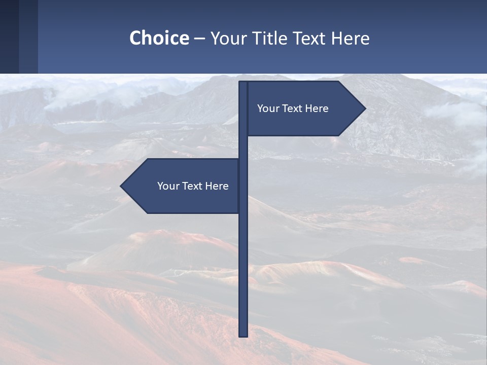 Mother White Sunset PowerPoint Template