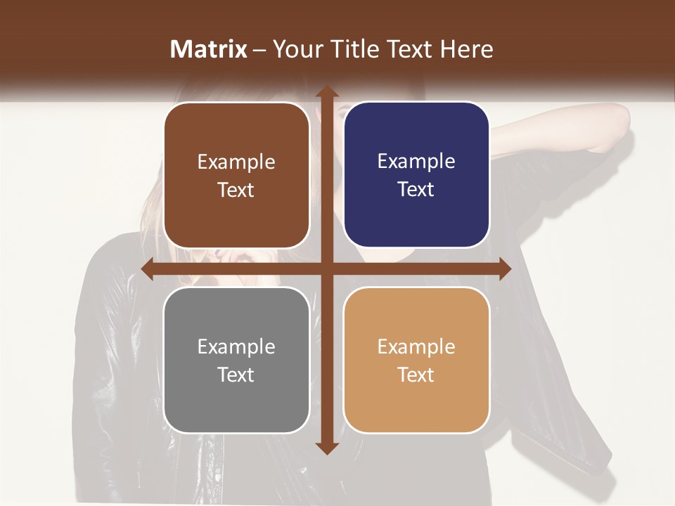 Caucasian Calm Coastal PowerPoint Template
