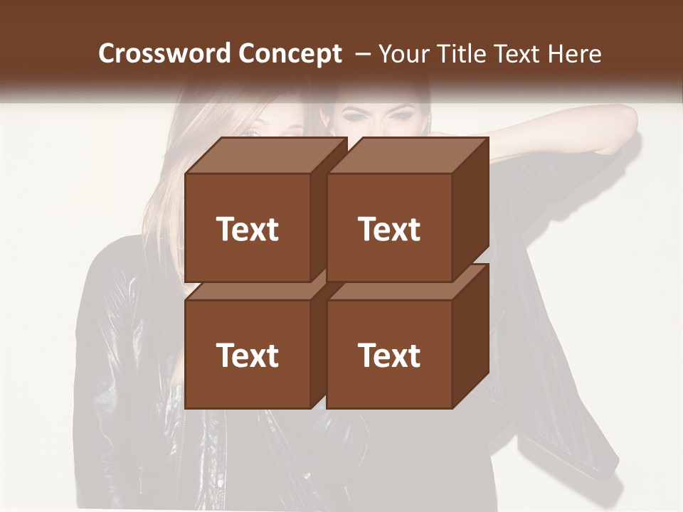 Caucasian Calm Coastal PowerPoint Template