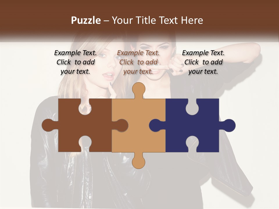 Caucasian Calm Coastal PowerPoint Template